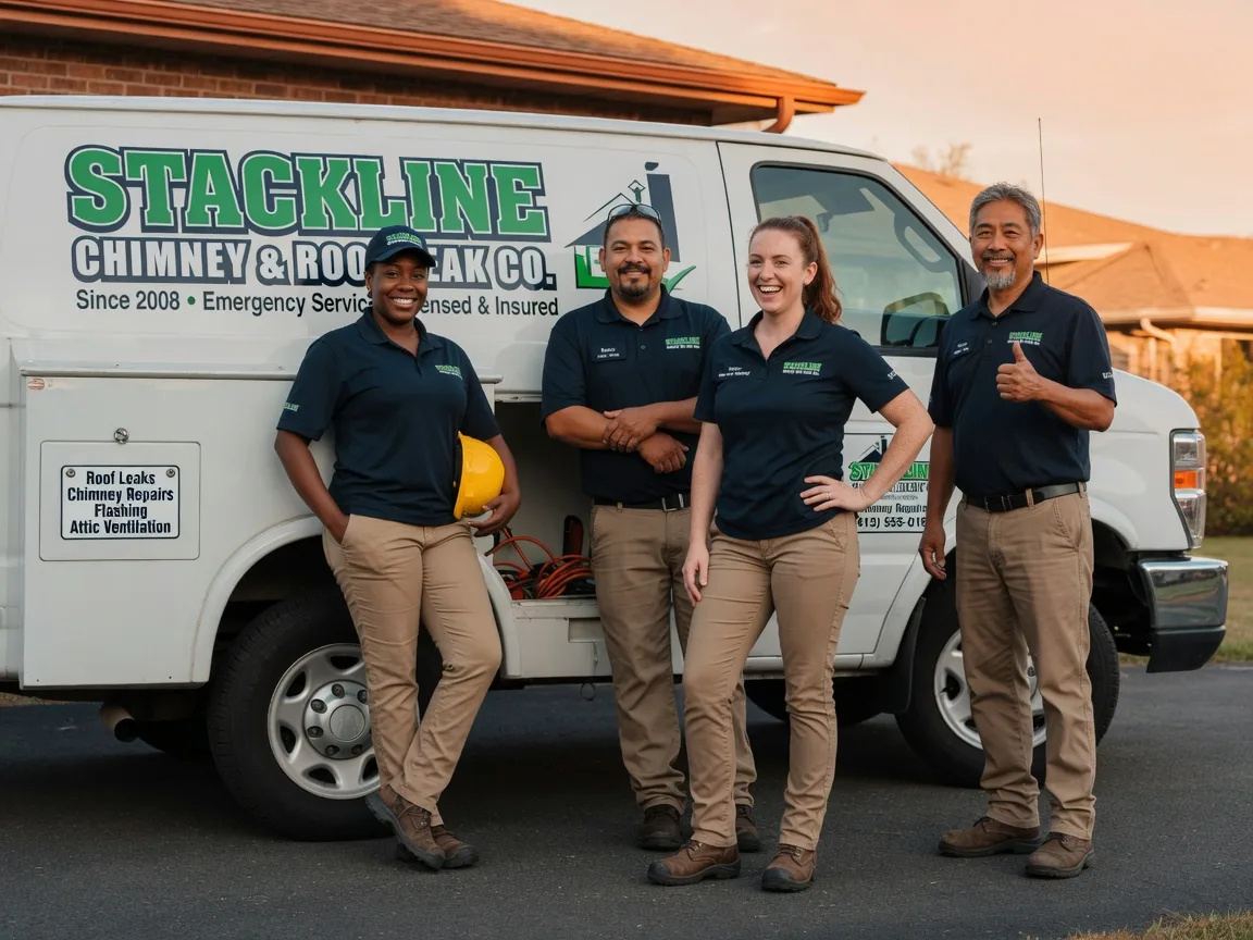 Chimney flashing repair company in Leon, IA